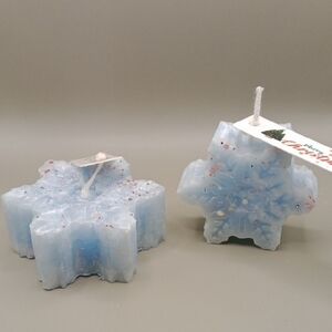 Winter Wonderland Snowflake Candle